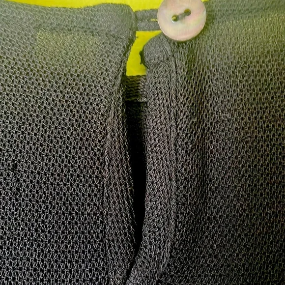 Eileen Fisher L Long Black Dress Vintage light Knit o/p $450 worn dry cleand - Picture 4 of 4